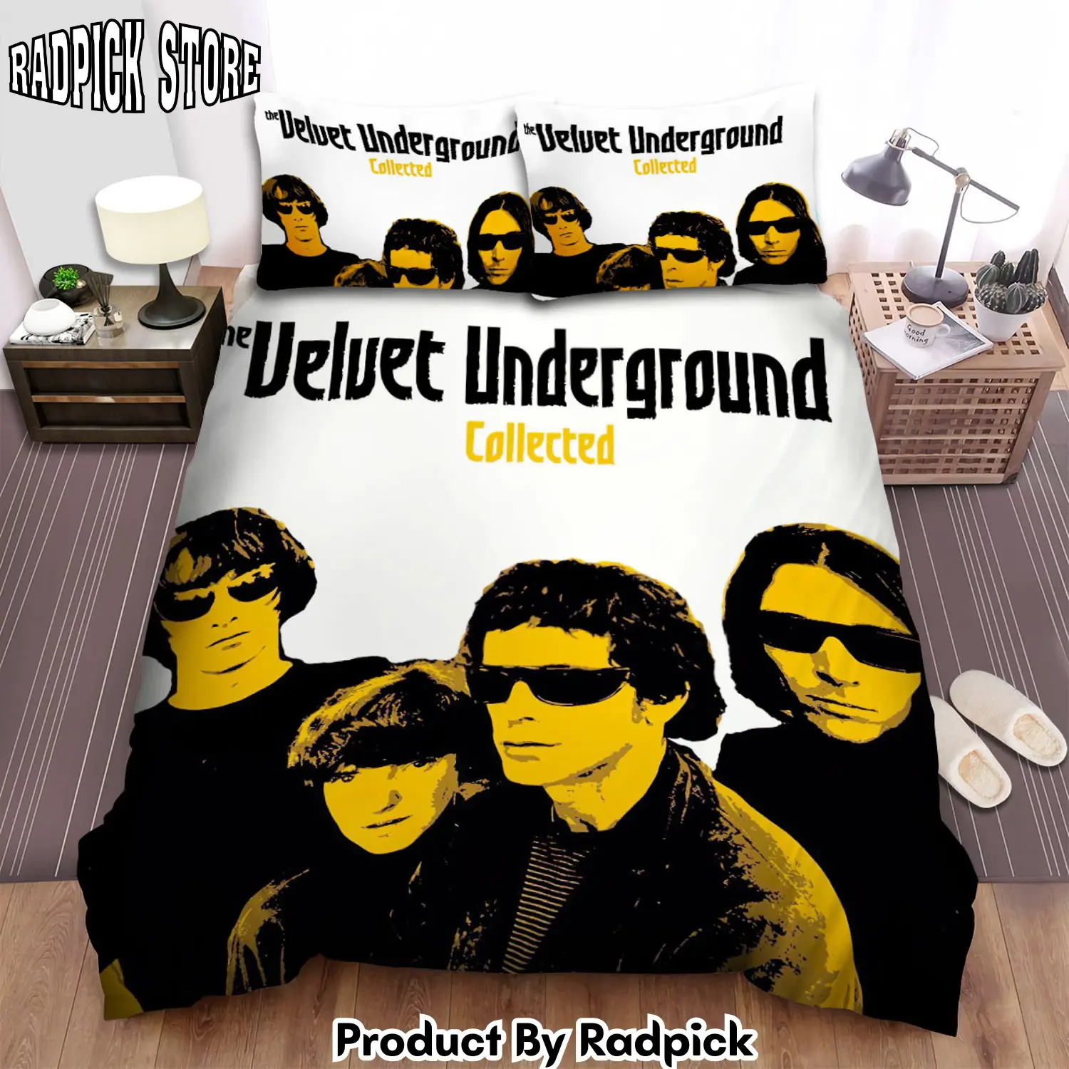 Radpick the velvet underground collected bed sheets spread comforter duvet cover bedding sets rp327880
